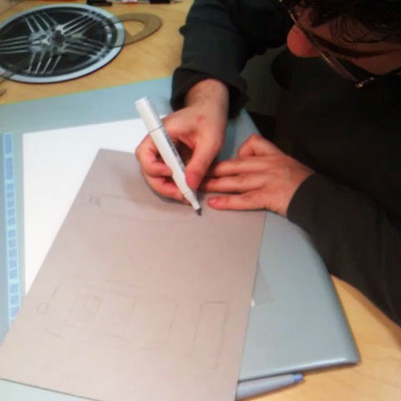 (7) マーカーを用意